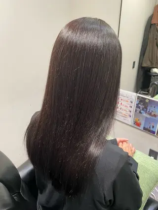 セミロング 阪急/箕面/髪質改善 /千夏のヘアスタイル