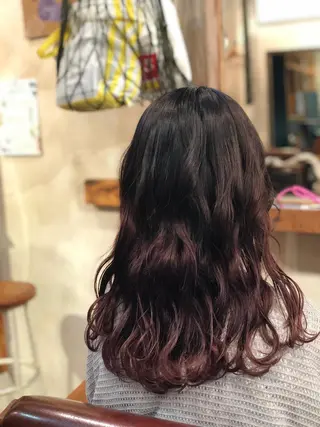ロング AYAKA 下北沢suuのヘアスタイル