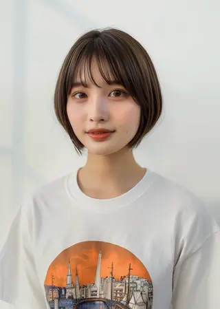 ショート 🫧似合わせショート ゴヤ🫧のヘアスタイル