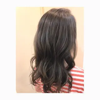 セミロング カラー 🦋NAKAMURA 🦋のヘアスタイル