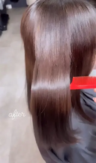 デザインカラー🍬✨ 透明感カラー✨ナナのヘアスタイル
