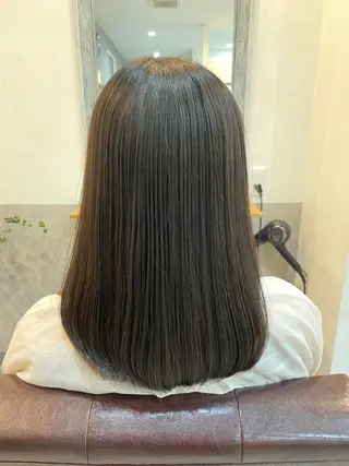 セミロング 近澤 佑香のヘアスタイル
