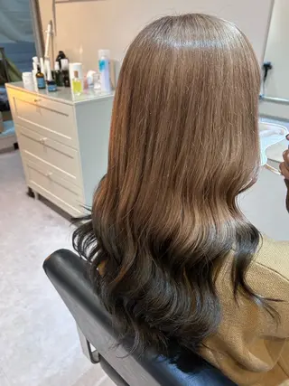 ロング カラー TOSHIKI 透明感カラー🌈のヘアスタイル