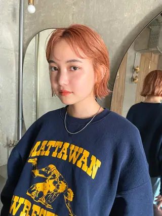 ショート カラー いまだけ募集✨ 森下優也のヘアスタイル