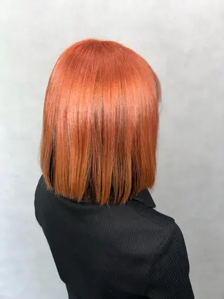 ミディアム ハイトーン・ボブ 🎀/𝐚𝐨𝐢のヘアスタイル