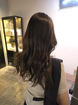 ロング ハヤシ マユ ✂ 府中美容室のヘアスタイル