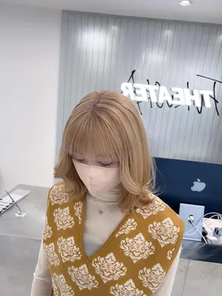 カラー 🫧 THEATER 【公式】🫧天神🫧のヘアスタイル