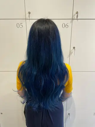 ロング カラー 小川 舜人のヘアスタイル