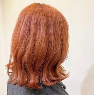 ミディアム カラー 栞南🌼/艶カラー/ 髪質改善/ナチュラルのヘアスタイル