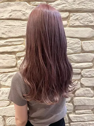 ロング カラー ヘアアレンジ 溝口 ひなこのマツエク・マツパデザイン
