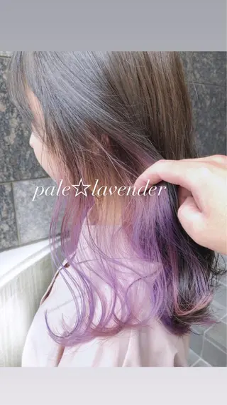 セミロング カラーアンドケアリタ kitamuuuのヘアスタイル