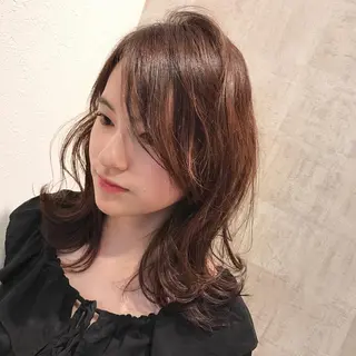 セミロング HARUNA/ミセス 大人ショートヘアのヘアスタイル