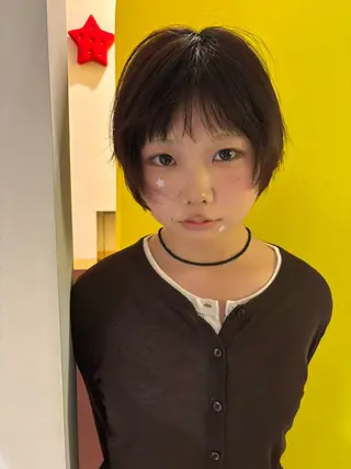 ショート 田中 隼斗のヘアスタイル