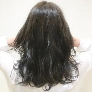 ロング カラー 北川 泰之のヘアスタイル