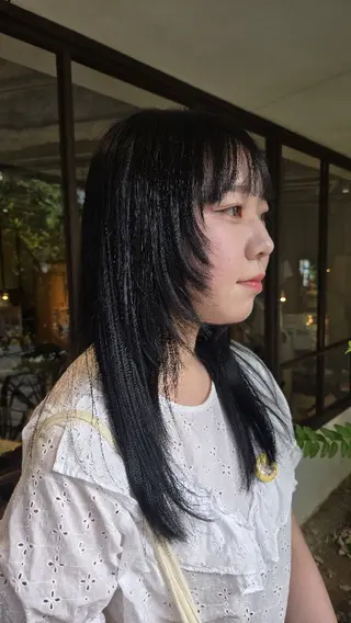 ロング 韓国好き🇰🇷 美容師MIKUのヘアスタイル