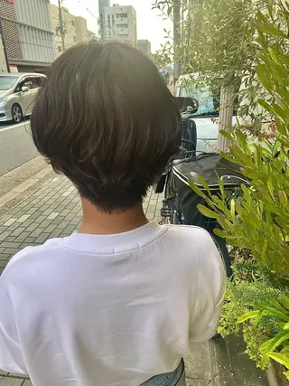 ショート パーマ Lico hair 【烏丸丸太町】小西のヘアスタイル