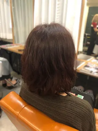 ショート カラー パーマ ヘアアレンジ 美髪矯正 🌈髪質改善 山下のヘアスタイル