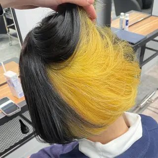 ショート カラー 女性艶髪マンツーマン YUKIのヘアスタイル