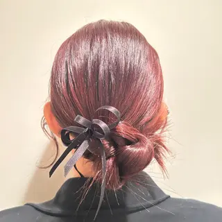 ロング ヘアアレンジ T Ayaのヘアスタイル