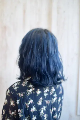 ミディアム カラー GATE. staffのヘアスタイル