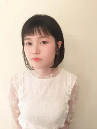 ショート シマダ アユミのヘアスタイル