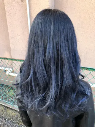 カラー ダブルスキルエクステ /羽エクステ白石宇由のヘアスタイル
