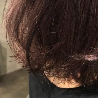 ミディアム カラー パーマ ヘアアレンジ メンズ ネイル マツエク・マツパ 🐩推し活🐩 FUTABA🍒のヘアスタイル