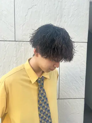 パーマ メンズ パーマ支持率No.1 ❤️‍🔥安成弾のヘアスタイル