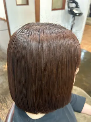 ミディアム カラー 康本将輝 ♦️髪質改善♦️のヘアスタイル