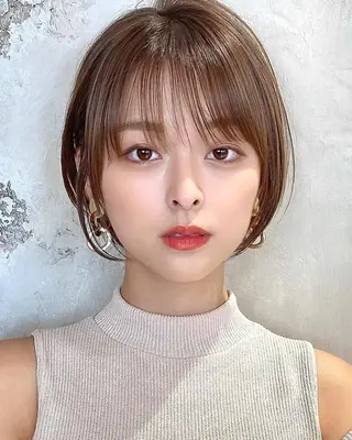 ショート 新宿　ショート・ボブ カットモデル募集のヘアスタイル