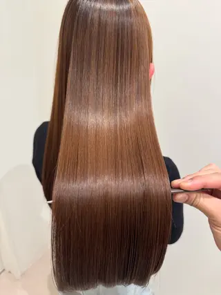 ロング カラー 心斎橋 美髪職人 近江のヘアスタイル