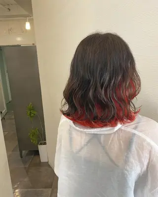 ショート カラー パーマ ヘアアレンジ 🐠店長 二田直人🐠のヘアスタイル