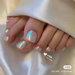 ショート パンダ ちゃんのネイルデザイン