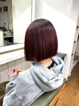 カラー 香野 優子のヘアスタイル