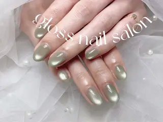 ネイル miho🍎 Gloss nailのネイルデザイン