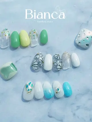 ネイル Bianca上川端店 TAKEFUJIのネイルデザイン