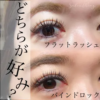 マツエク・マツパ wing rinaのマツエク・マツパデザイン