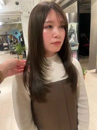 ロング ショートヘア 大類ミサキのヘアスタイル