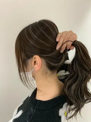ロング カラー schon 仙台のヘアスタイル