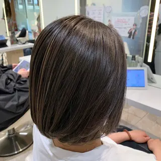 ショート 縮毛矯正/ショート 長岡/姉崎宏実🌿のヘアスタイル