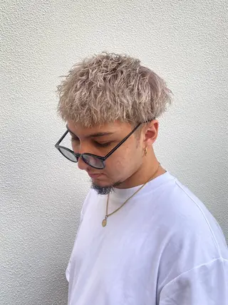 カラー メンズ 後藤 一孝のヘアスタイル