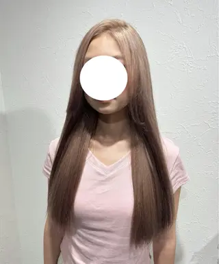 ロング カラー ハイトーン/レイヤー /艶カラー🎀のヘアスタイル