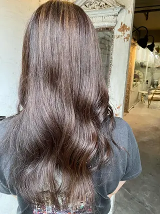 ロング カラー お任せヘア☘️☘️ 及川渚のヘアスタイル