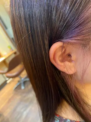 ミディアム カラー パーマ ヘアアレンジ メンズ キッズ ネイル マツエク・マツパ 🌈髪質改善・美髪矯 正・平野瀬乃🌈のヘアスタイル