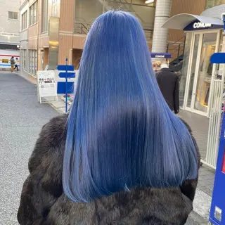 ロング カラー 🥀YUIHA🥀 テザインカラー♥のヘアスタイル