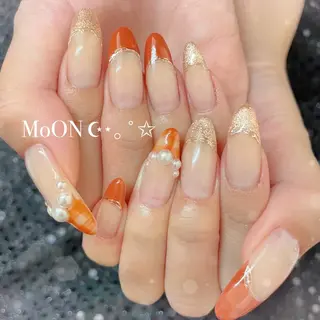 ネイル MoON...❤︎ MeGuのネイルデザイン