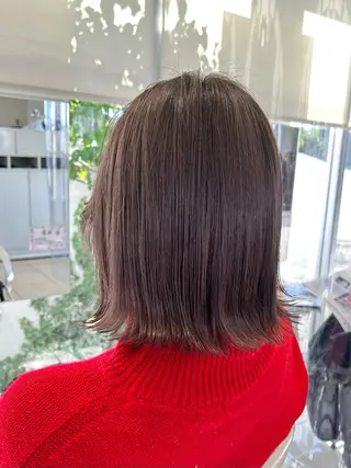 カラー チョコレートカラー/ 𝐒𝐚𝐤𝐢のヘアスタイル