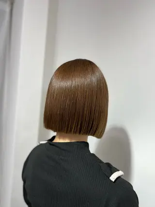 ショート カラー 神戸ボブ✂️ ioe三宮/田 伸佳のヘアスタイル