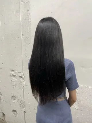 ロング カラー 🧡艶髪ちゅるん髪 🫧🧡YUKI❄️のヘアスタイル