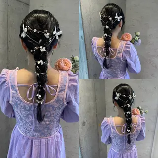 ロング ヘアアレンジ 美髪× ヘアセット✨Araiのヘアスタイル